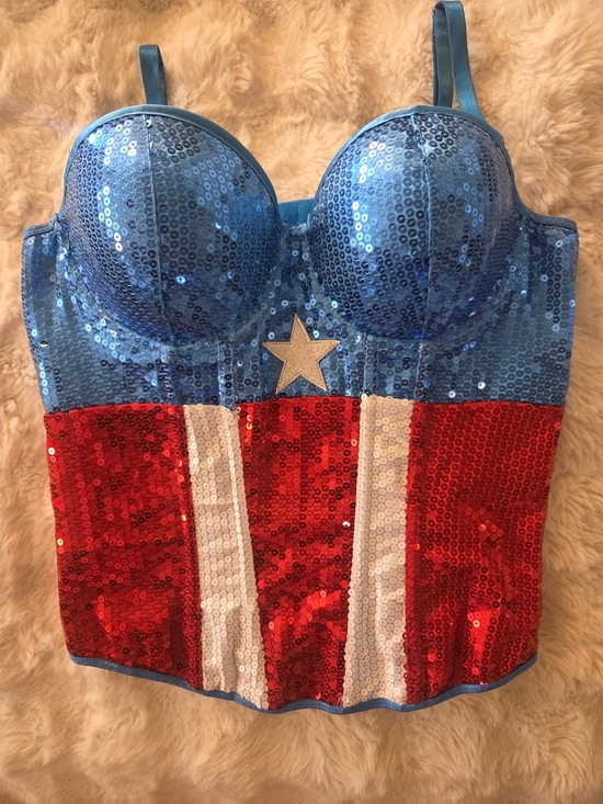 Marvel Other - Marvel Sequin Corset Top